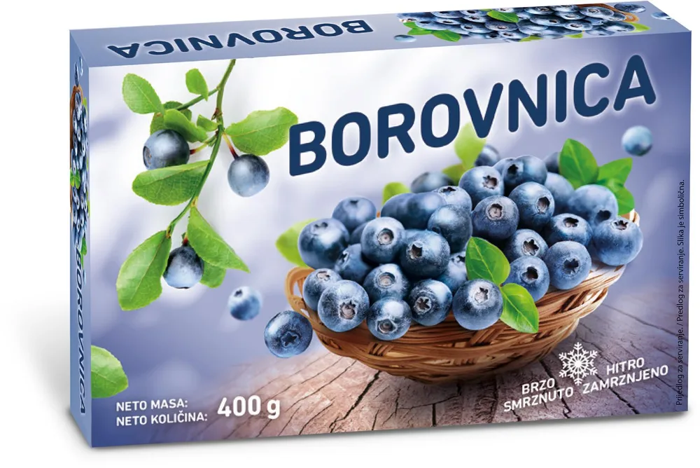 BOROVNICA SMRZNUTA 400g