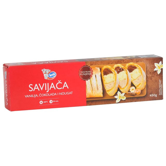 Savijača vanilija čokolada nougat 450 g