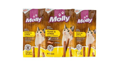 Poslastica za mačke perad 10 × 5 g