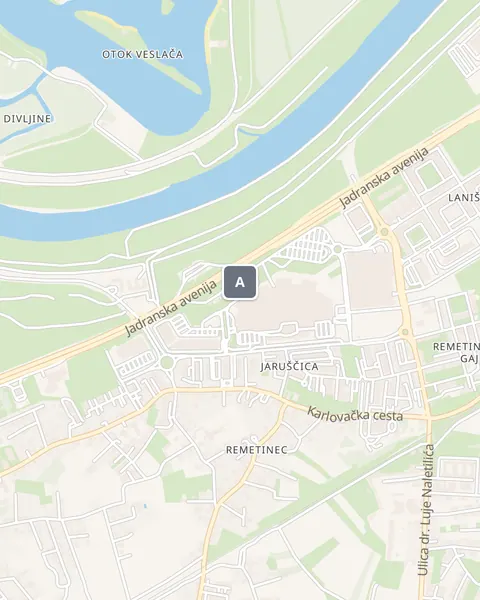 Karta trgovina Arena Centar