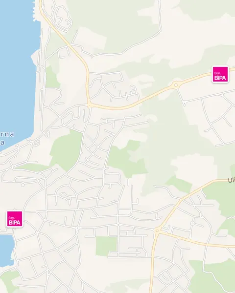 Karta trgovina Bipa u Rovinju