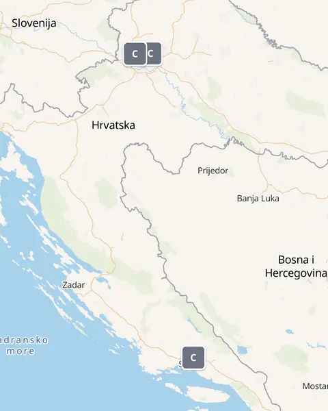 Karta trgovina City Center One
