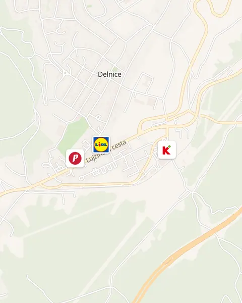 Karta trgovina u Delnicama