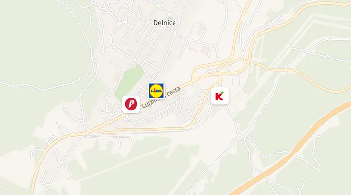 Karta trgovina u Delnicama