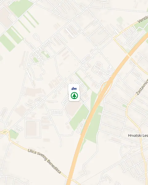 Karta trgovina u Donjem Stupniku