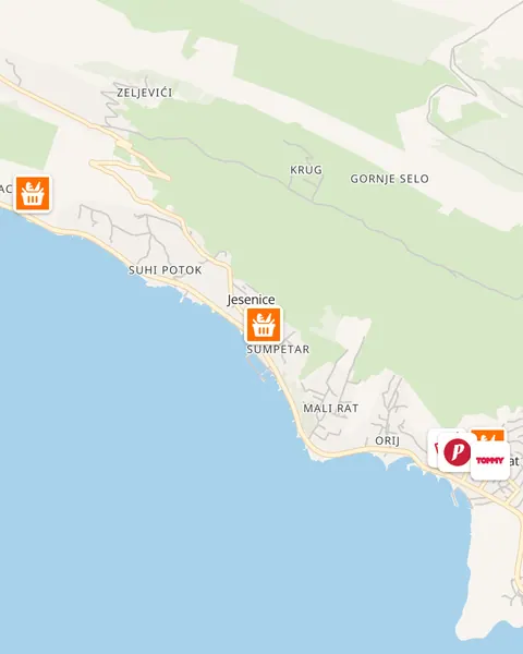 Karta trgovina u Dugom Ratu