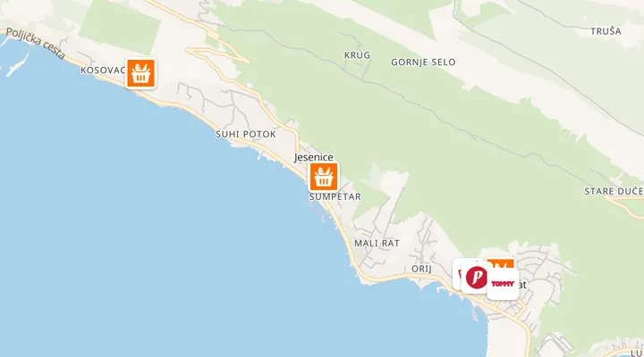 Karta trgovina u Dugom Ratu