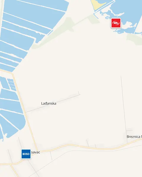 Karta trgovina u Jelisavcu
