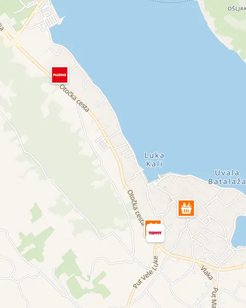 Karta trgovina u Kalima