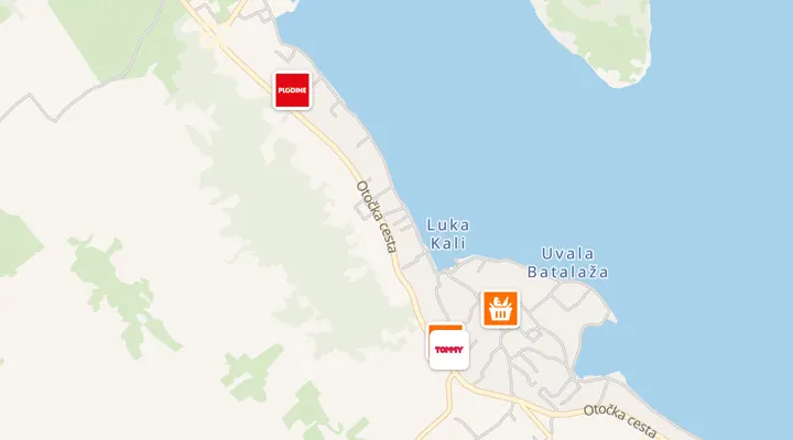 Karta trgovina u Kalima