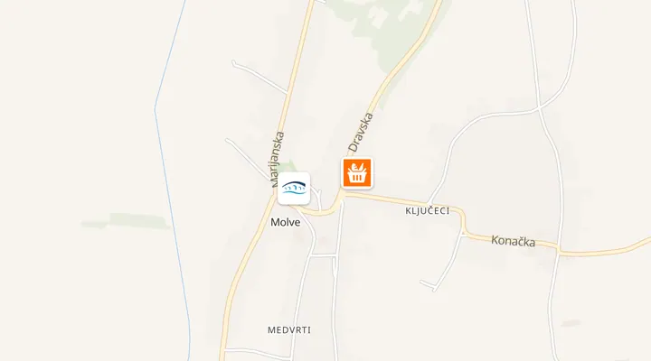 Karta trgovina u Molvama