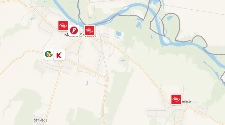 Karta trgovina u Mursko Središće