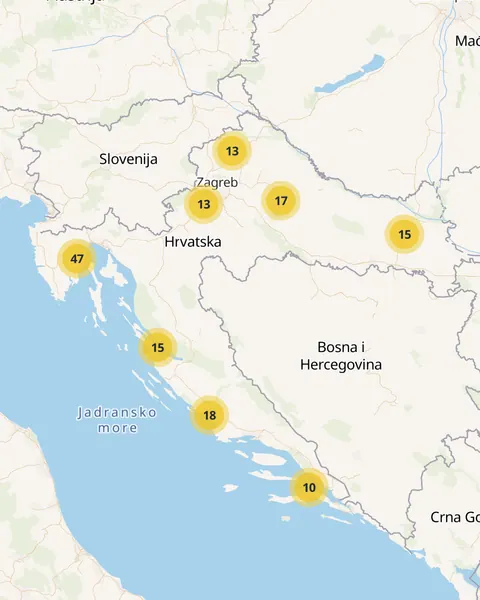 Karta trgovina Plodine