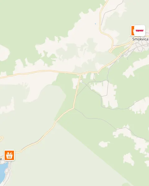Karta trgovina u Smokvici