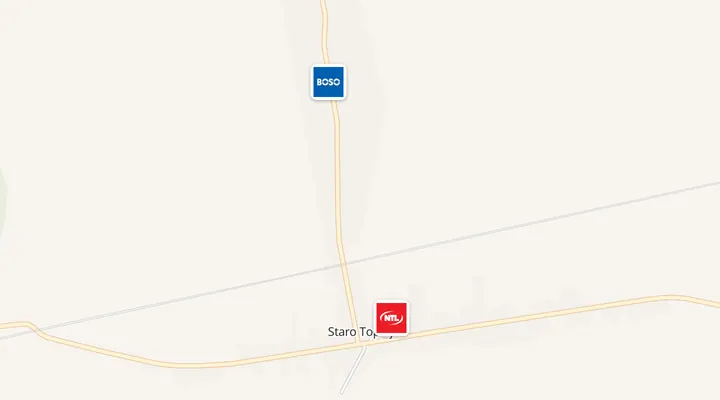 Karta trgovina u Starom Topolju
