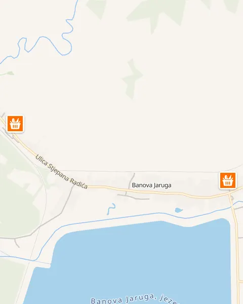 Karta trgovina Studenac u Banovoj Jarugi