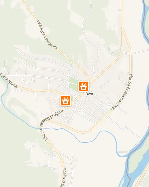 Karta trgovina Studenac u Dvoru