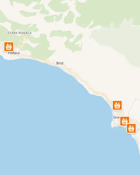 Karta trgovina Studenac u Gradcu