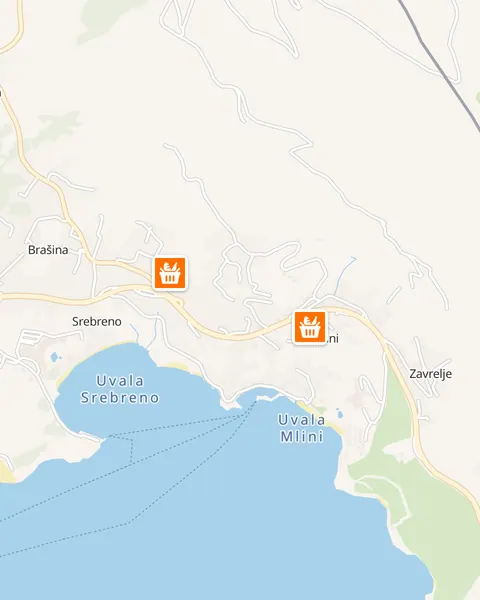 Karta trgovina Studenac u Mlinima