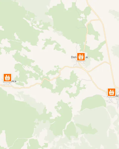 Karta trgovina Studenac u Nerežišći