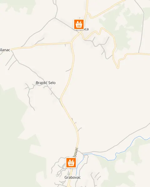 Karta trgovina Studenac u Rakovici