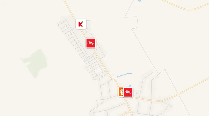 Karta trgovina u Tenji
