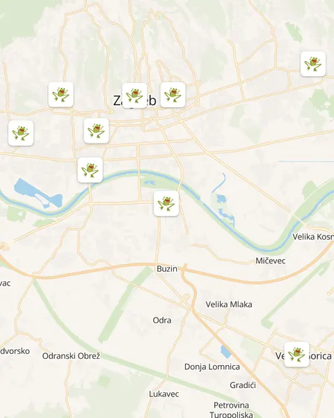 Karta trgovina Žabac